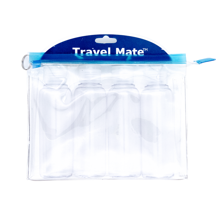 Travel Mate 4 oz. Travel Bottle Set - Pack of 4