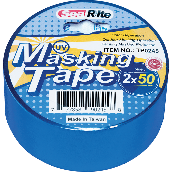 SealRite Masking Tape 2" x 50 Yards - Blue