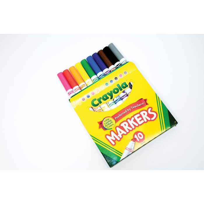 Crayola Markers - Broad Line - Pack of 10