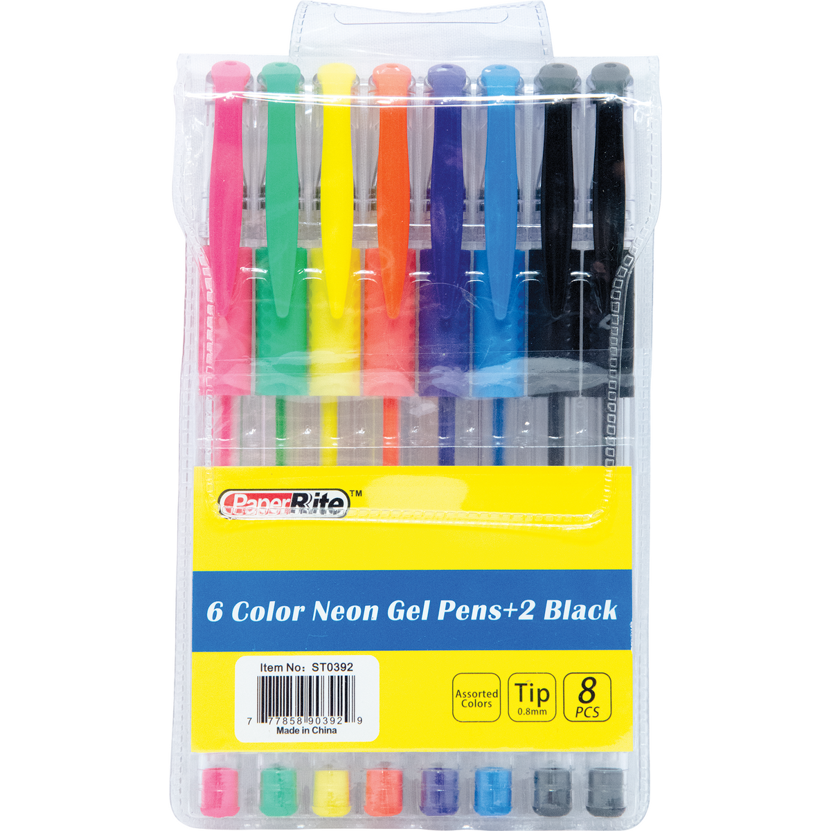 5Pcs White Colored Gel Pens 0.8mm White Ink Marker Ballpen School  Stationary Office Supplies