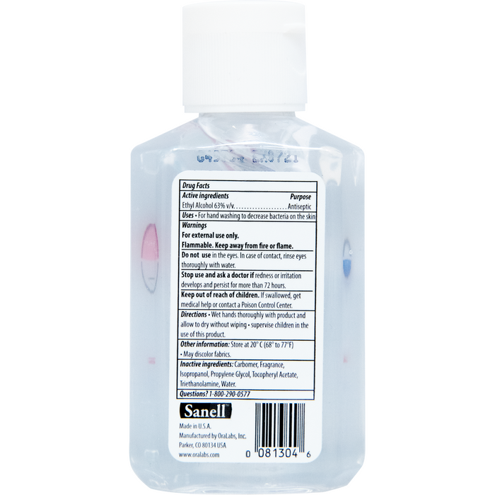 Oralabs Sanell 2 oz. Instant Hand Sanitizer