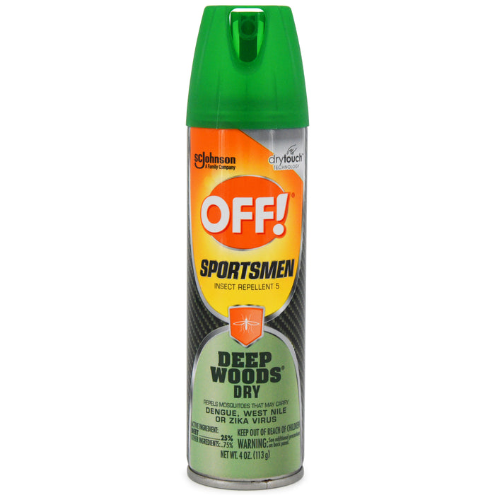 OFF! 4 oz. Deep Woods Dry Sportsmen Insect Repellent