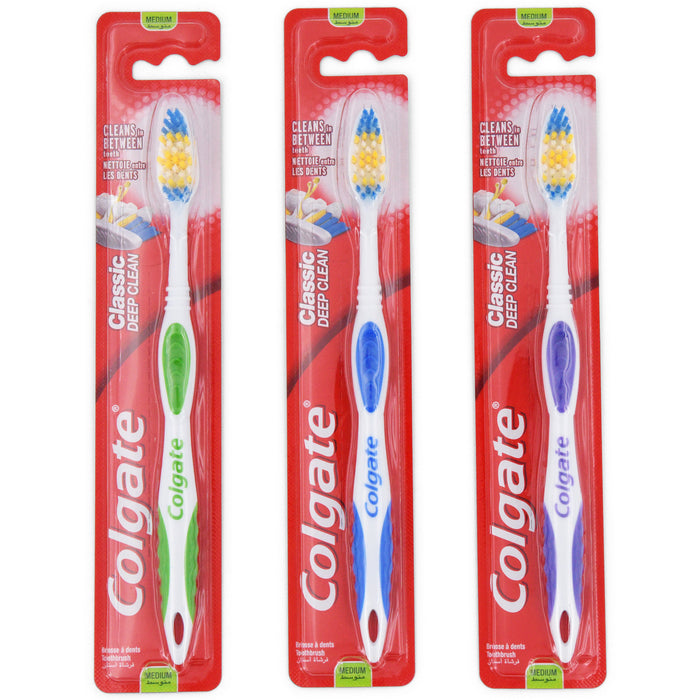 Colgate Classic Deep Clean Medium Toothbrush