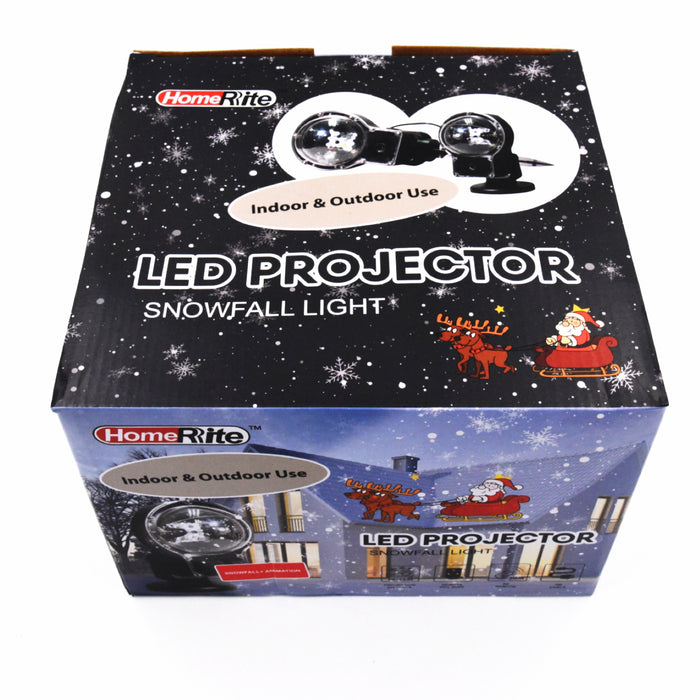 HomeRite LED Snowflake Laser Projection