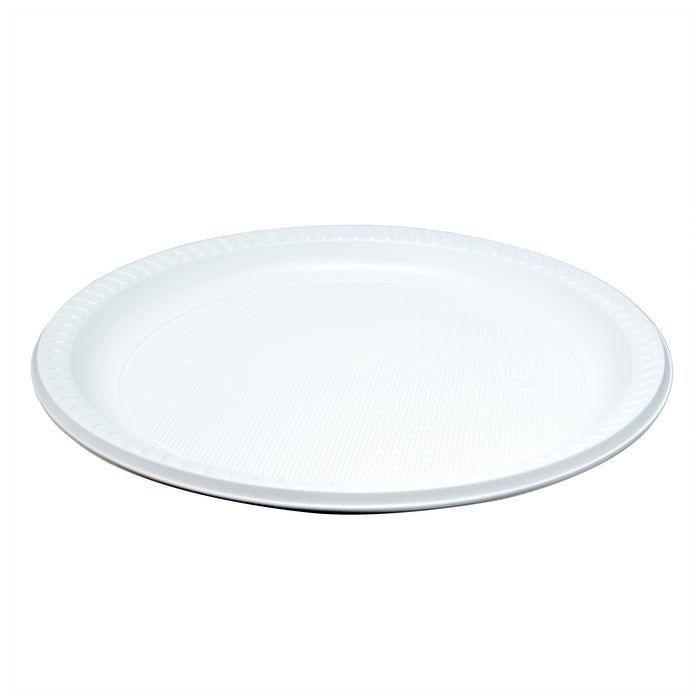 HomeRite 6” Round Plastic Plates