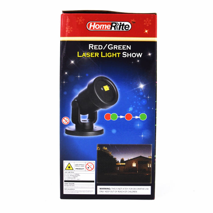HomeRite Red/Green Laser Projection and Strobe Lights