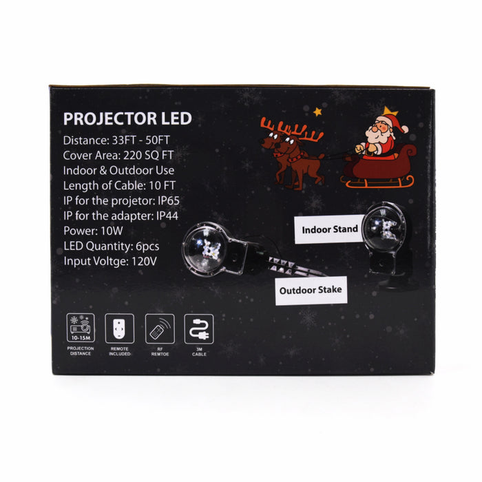 HomeRite LED Snowflake Laser Projection