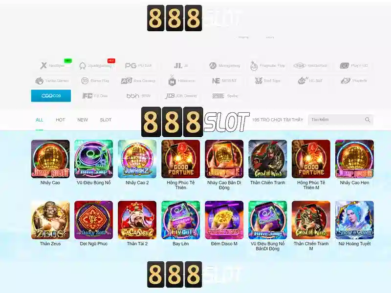 888slot: Nền tảng slot trực tuyến đáng tin cậy Giao diện nhà cái hoàn hảo